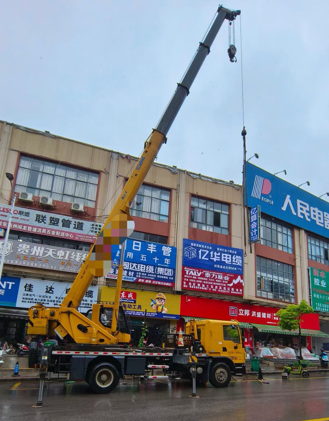 静海区吊车吊机租赁桥梁吊装